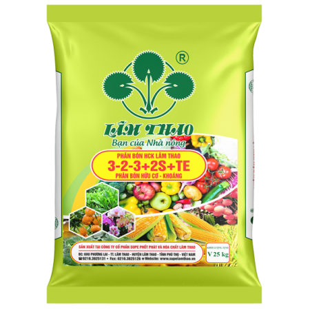 Phân bón HCK Lâm Thao 3-2-3+2S+TE