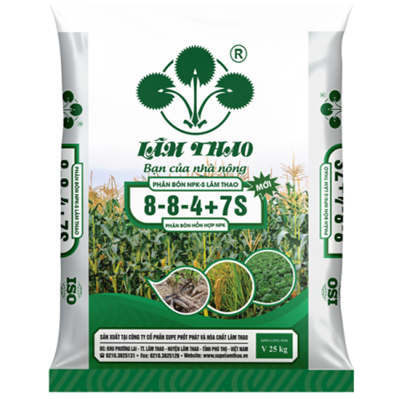 Phân bón NPK-S Lâm Thao 8-8-4+7S